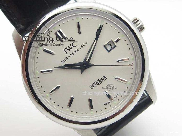 MIROTIME 0814 Ingeniuer St.Laurens SS White Dial MK 1:1 Best Edition On Black Leather Strap A Youthful 7363